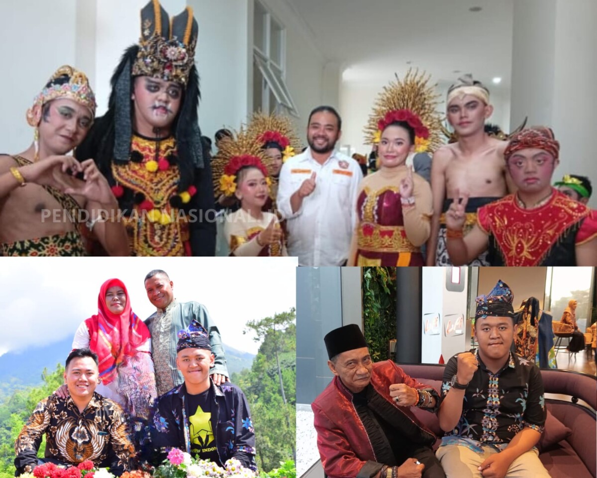 Dwi ketika berperan sebagai Buto, Foto Keluarga dan ketika bersama ustad