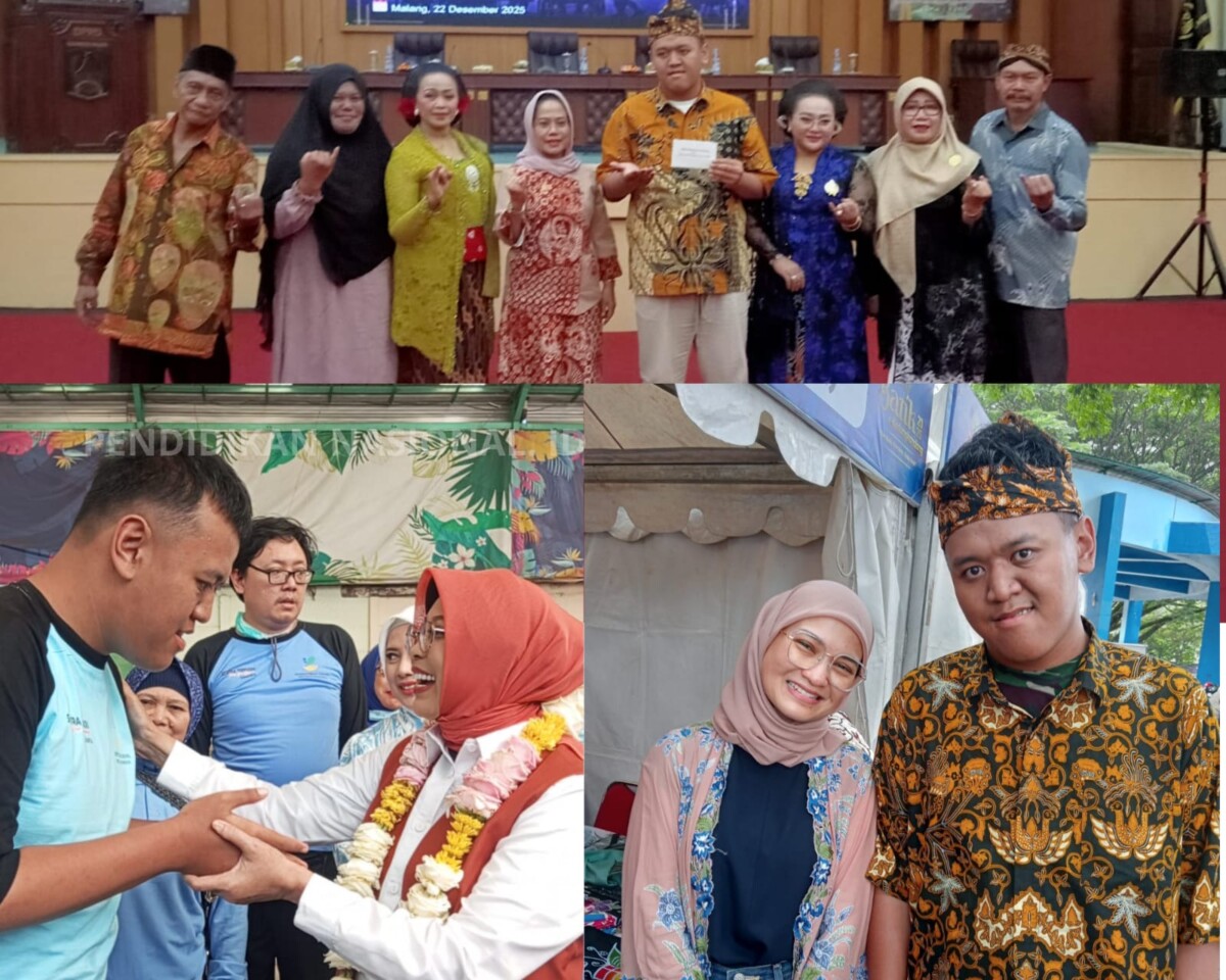 Dwi ketika bersama-sama tokoh masyarakat dan pejabat