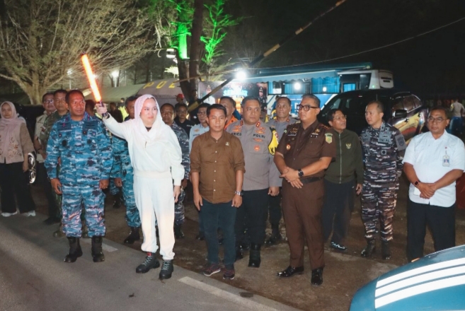 Sinergi TNI-Polri di Natuna 160 Personel Diterjunkan untuk Pengamanan Malam Tahun Baru