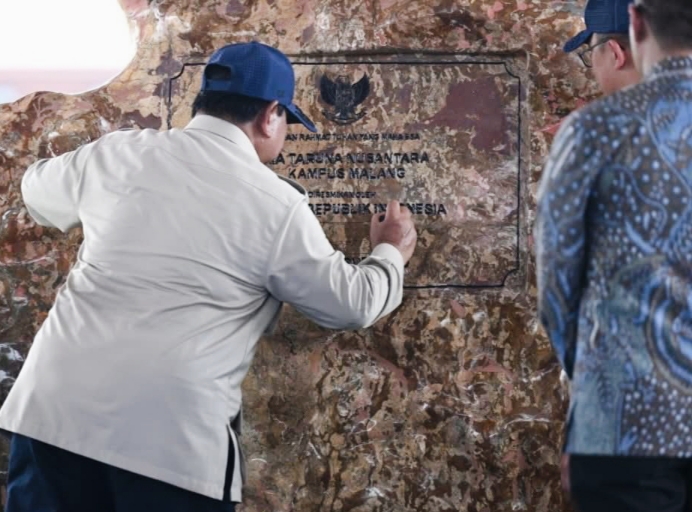 Diresmikan Prabowo, Kampus Baru SMA Taruna Nusantara Malang Siap Didik 706 Siswa