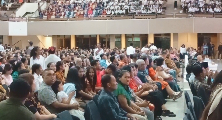 Dua ribu umat mengikuti setiap rangkaian kegiatan dengan khidmat