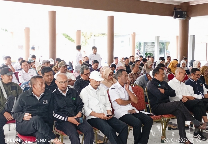 Tampak dari sembilan desa dan BPD yang hadir