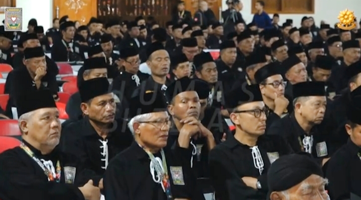 Tampak beberapa tokoh dan sesepuh PSHT 