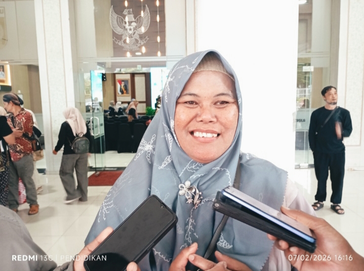 Sugiati IBu dari Dwi ketika mengungkapkan ke awak media. 