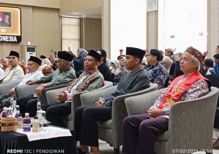 Tampak anggota DPRD Kota Batu, Kemenag, Camat Batu, Lintas Agama dan undangan yang hadir
