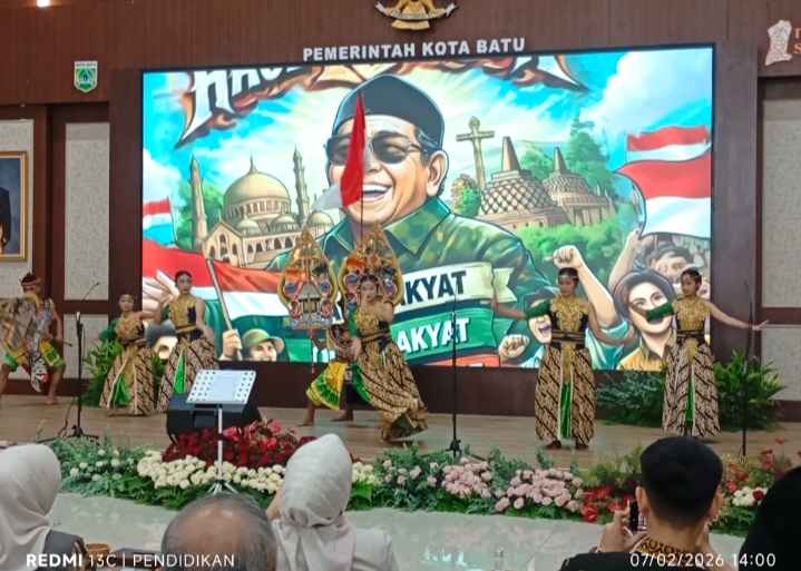Penampilan dari seni tarian dalam rangkaian kegiatan Haul Gus Dur