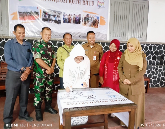 Siti Faujiah Resmikan Rumah Inklusi Kota Batu,Wadah Kreativitas dan Kemandirian Penyandang Disabilitas