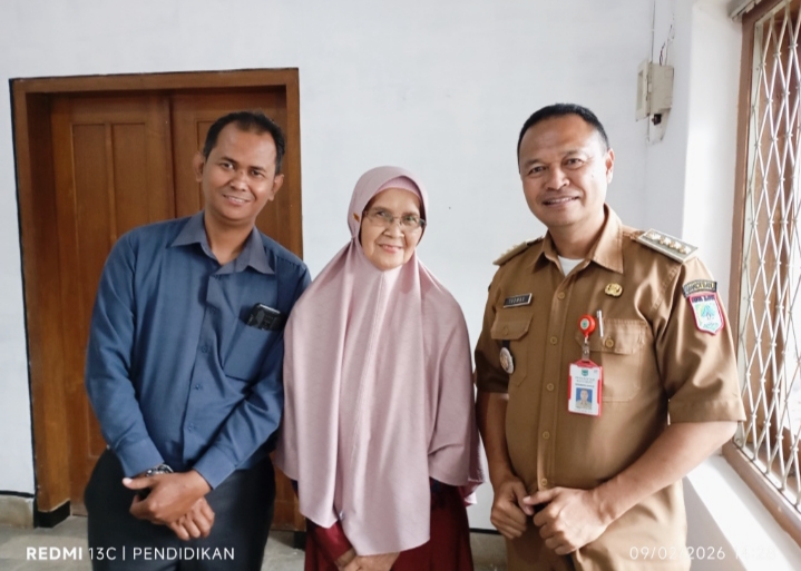 Camat Bumiaji ketika di tempat Rumah Inklusi Kota Batu