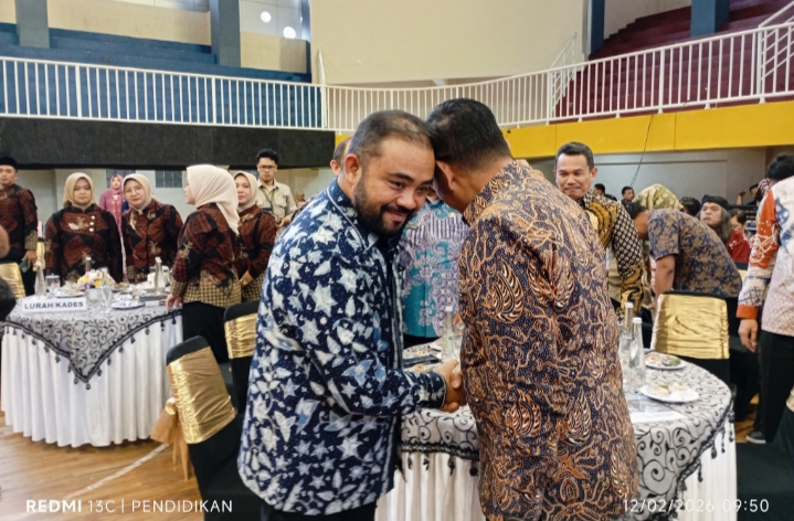 Wakil Wali Kota Ketika menyambut Wali Kota Batu