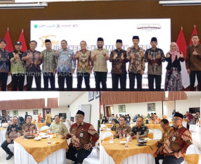 Wakil Wali Kota Ketika bersama Wakil DPRD Batu bersama Camat, serta Lurah dan Kepala Desa