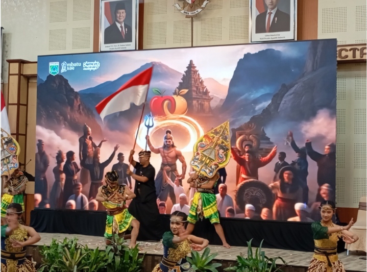 Penampilan Sanduk dengan kreasi budaya yang spektakuler