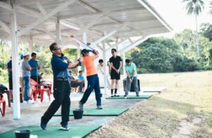 Di Ujung Utara Indonesia, Danlanud RSA dan Forkopimda Natuna Bangun Sinergi Strategis Lewat Golf dan Buka Puasa