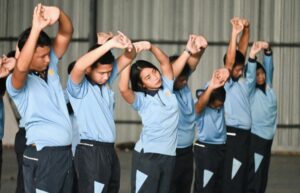 Prajurit Lanud Natuna Pilih Olahraga Indoor Demi Tetap Bugar Saat Puasa
