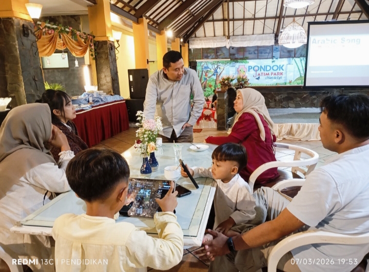 Jack Imam ketika diskusi perihal market pengembangan mengenai wisata