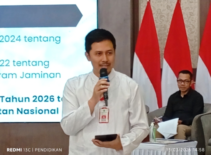Kepala Dinas Kesehatan Batu ketika memaparkan profil BPJS 