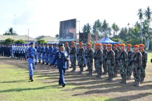 Lanud RSA Natuna Gelar Upacara HUT ke-80 TNI AU, Tegaskan Pengabdian Tanpa Batas