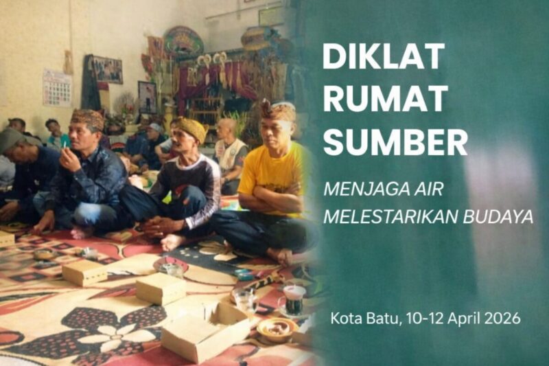 Sinergi Budaya Selamatkan Sumber Mata Air Kota Batu yang Kian Menyusut