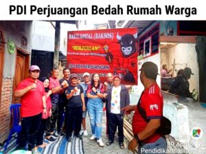 PDIP Kota Batu Turun Tanpa Seragam, Bedah Rumah Warga Hingga Pelosok