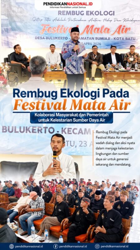 Rembug Ekologi,Festival Mata Air Jadi Alarm Keras Kota Batu