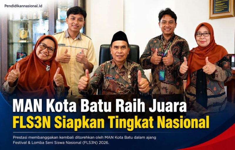 MAN Kota Batu Raih 10 Juara FLS3N, Siap Dominasi Tingkat Nasional