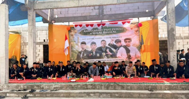 Sinom 95 dan Penyetan 2000 Dukung Penuh Anniversary ke-6 PSHT Peduli