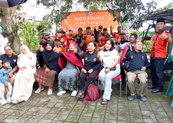 Susana ketika bersama sama menjadi keluarga besar Brantas.