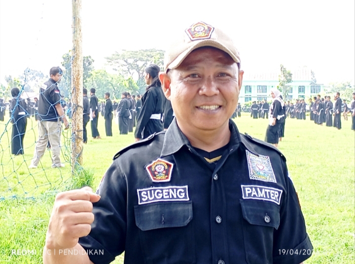 Salah satu Pamter dari Malang Kabupaten siap mendukung satu komando. 