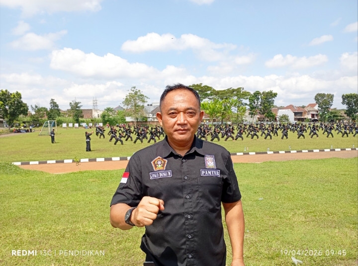 Ketua Pamter Cabang Malang Kota, Dengan tegas tetap satu komando.