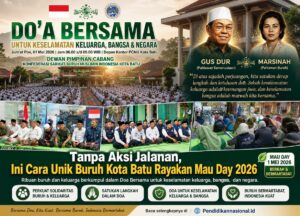 Tanpa Aksi Jalanan, Ini Cara Unik Buruh Kota Batu Rayakan May Day 2026