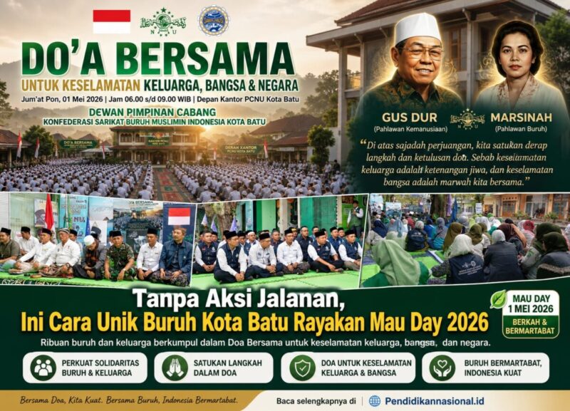 Tanpa Aksi Jalanan, Ini Cara Unik Buruh Kota Batu Rayakan May Day 2026