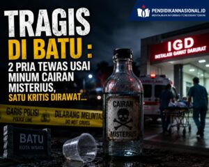 Tragis di Batu 2 Pria Tewas Usai Minum Cairan Misterius, Satu Kritis Dirawat