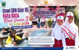 Siswi SDN Sisir 05 Kota Batu Raih Juara 3 FLS3N 2026 Cabang Menulis Cerita