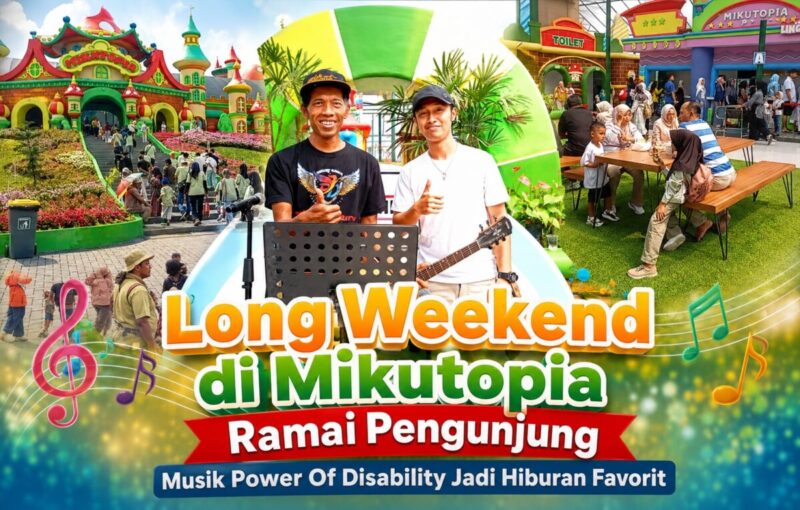 Long Weekend di Mikutopia Ramai Pengunjung, Musik Power Of Disability Jadi Hiburan Favorit