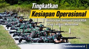 Tingkatkan Kesiapan Operasional, Bintara dan Tamtama Lanud RSA Jalani Latihan Menembak