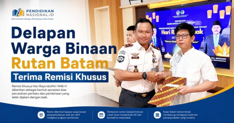 Hari Raya Waisak 2026, 8 Warga Binaan Rutan Batam Raih Remisi Khusus