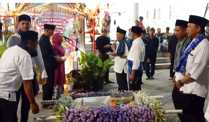 Dari salah satu RW ketika Pasrah Bulu Bekti 