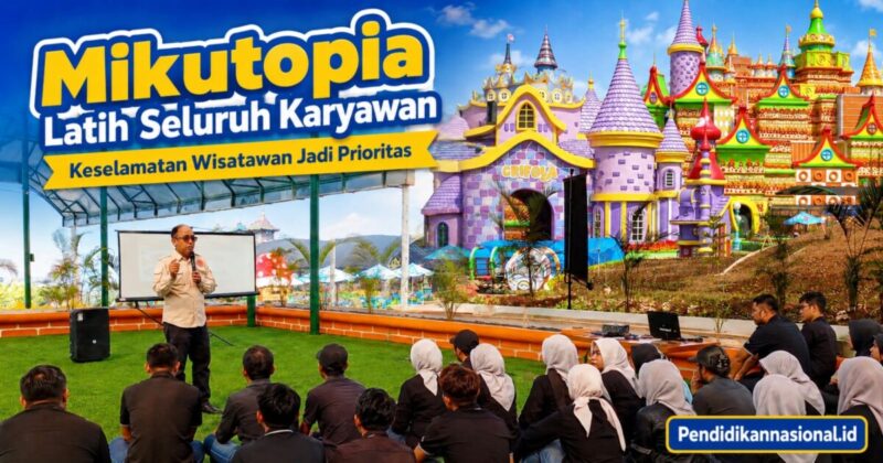 Mikutopia Latih Seluruh Karyawan Hadapi Darurat Bencana, Keselamatan Wisatawan Jadi Prioritas