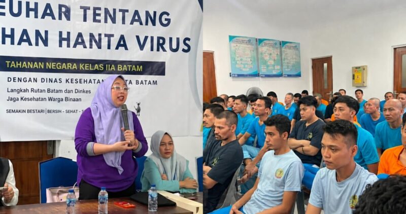 Waspada Hantavirus Langkah Rutan Batam dan Dinkes Jaga Kesehatan Warga Binaan
