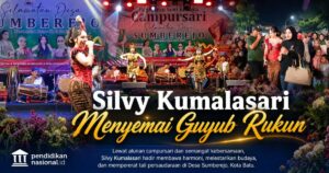 Silvy Kumalasari Menyemai Guyub Rukun di Malam Suro Desa Sumberjo