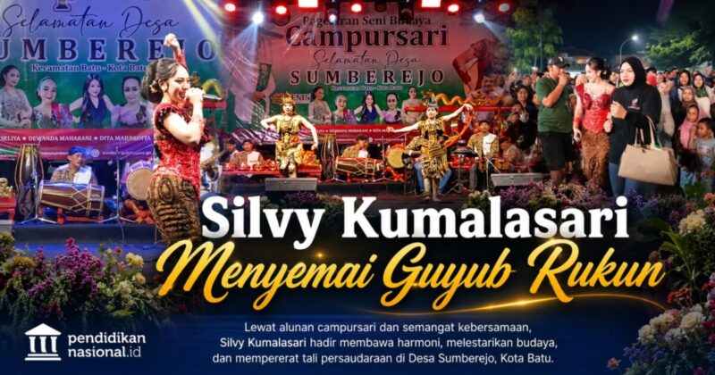 Silvy Kumalasari Menyemai Guyub Rukun di Malam Suro Desa Sumberjo
