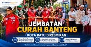 Jembatan Curah Banteng Kota Batu Diresmikan, Percepat Mobilitas dan Perekonomian