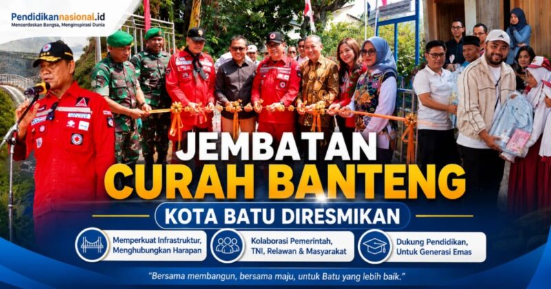 Jembatan Curah Banteng Kota Batu Diresmikan, Percepat Mobilitas dan Perekonomian