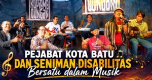 Harmoni di Kopi Embongan Bumiaji, Pejabat Kota Batu dan Seniman Disabilitas Bersatu dalam Musik