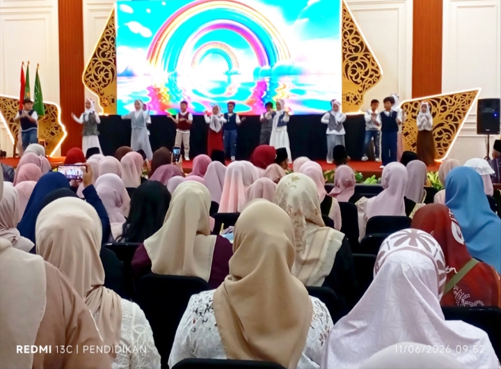 Serangkaian kegiatan didalam kelulusan MI Miftahul Ulum.