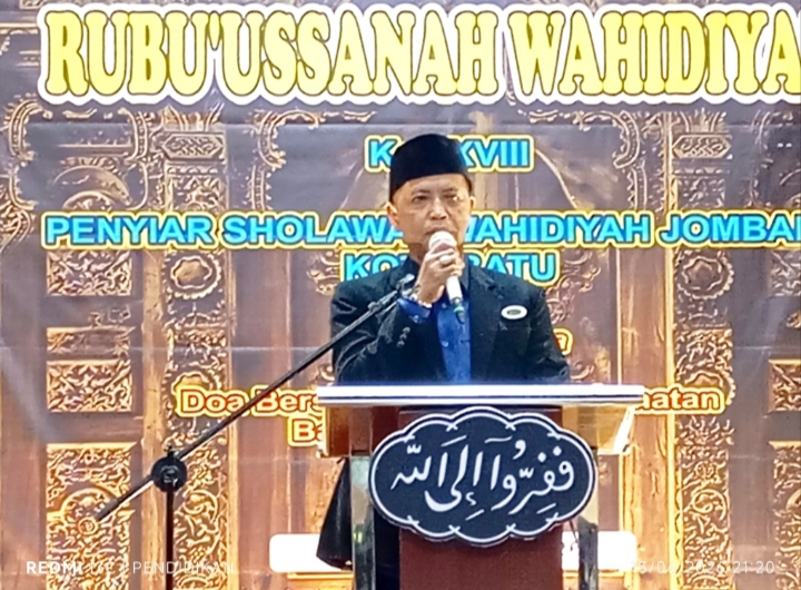 DPW Jawa Timur PSW Jombang yang di wakili oleh Ustadz Zaini (Kabid Diklat Kaderisasi dan Infokom).