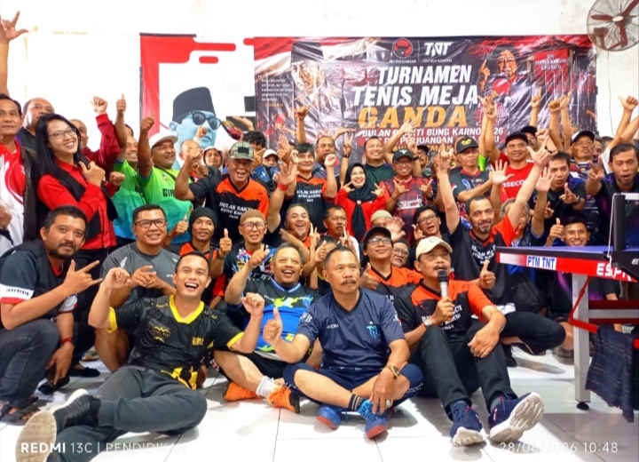Tampak para peserta dengan antusias dan bersemangat. 