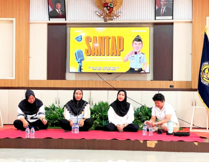 Karutan Batam Gelar Diskusi SANTAP, Dorong Inovasi dan Sinergi Antarpegawai