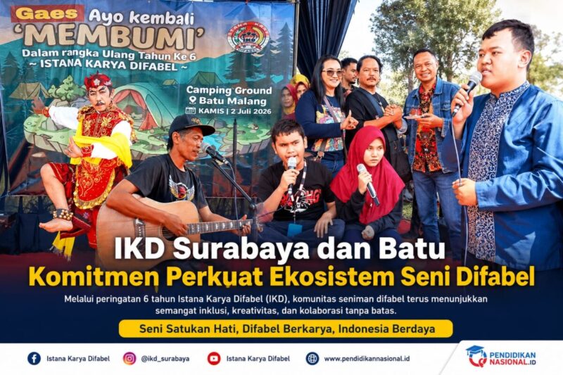 Rayakan 6 Tahun, IKD Surabaya dan Batu Komitmen Perkuat Ekosistem Seni Difabel