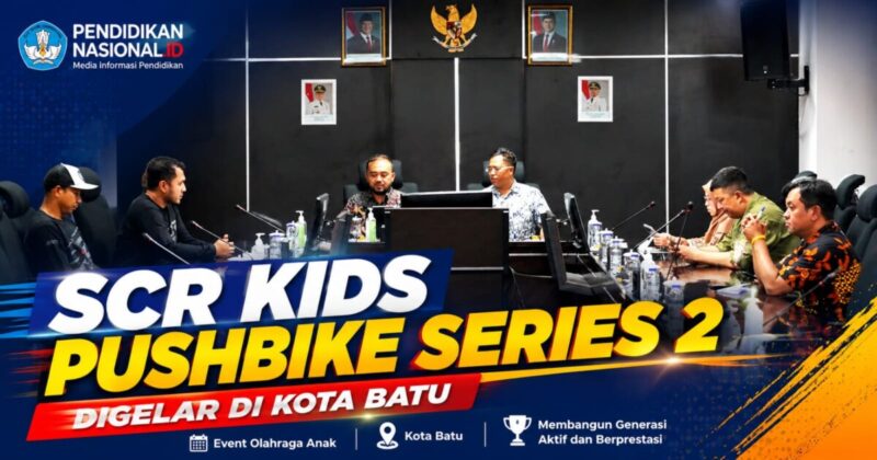 SCR Kids Pushbike Series 2 Digelar di Kota Batu, Pemkot Perkuat Sport Tourism dan Wisata Keluarga