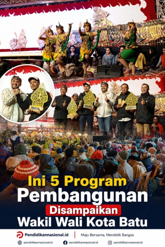 Malam Puncak Selamatan,Ini 5 Program Pembangunan Disampaikan Wakil Wali Kota Batu